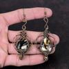 Peanut Wood Jasper Earring Copper Wire Wrapped Earrings Gemstone Handmade Jewelry Gift For Women Brand New Earrings Copper Wire Wrap Jewelry