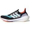 UltraBoost 21 Black Pulse Aqua Men Sneakers Core-Black Cloud-White S23867