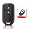 Силиконовый чехол для брелока автомобиля с 2/3/57 кнопками для Honda Fit Odessey City Jazz XRV Venzel HRV CRV Accord Чехол для ключа Автоаксессуары