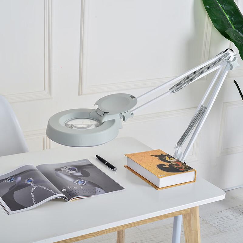 Miflame LED Clamp Magnifying Lamp