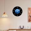 Decorative Wall Clock Mute 11.81inch Lightweight Artwork Simple Hanging Ornament for Home