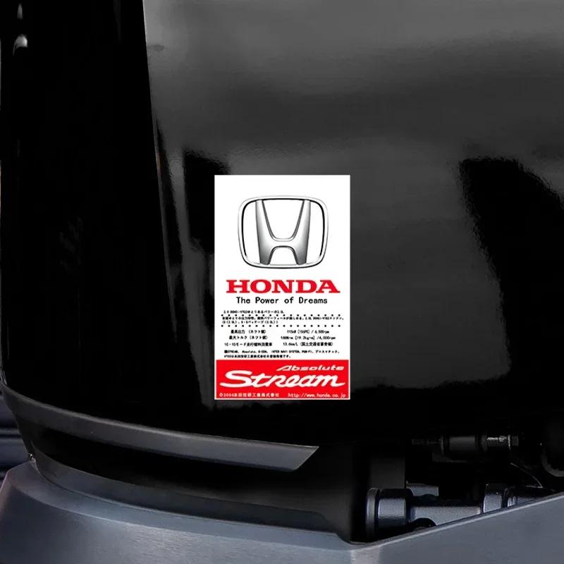 JDM Sticker For Honda Mugen Power Civic Accords CRV Odyssy Hrv Jazz CBR VTEC VFR The Windshield Of a Car Electrostatic Film JS1