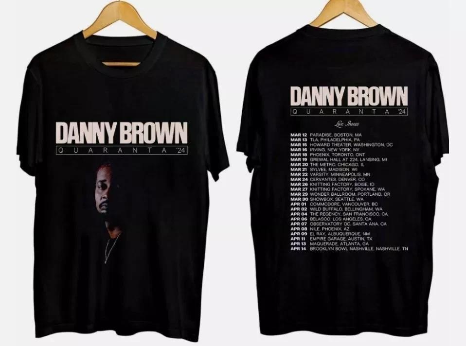 Danny Brown 2024 Tour Mens Kids T Shirt Cotton Unisex
