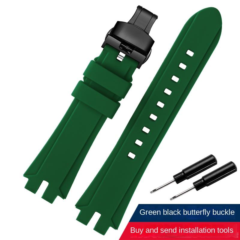 Для часов Casio PROTREK ремешок PRW-6100Y PRW-3000 PRW-3100 PRW-6000Y/YT/FC-1 Мужской силиконовый ремешок для часов Пряжка для часов из нержавеющей стали