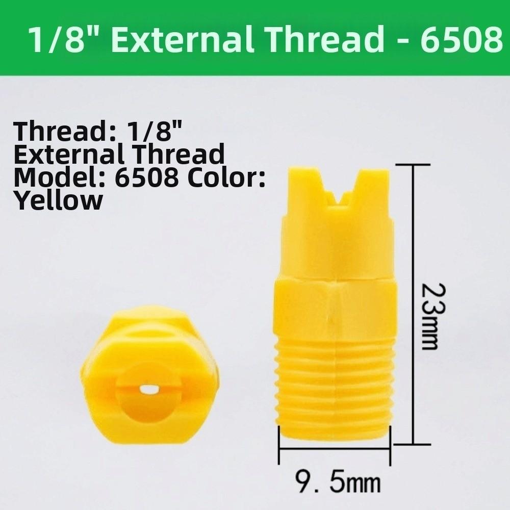 1/8 Inch 1/4 Inch 1/2 Inch Cone Spray Nozzle Efficient Vee Jet Spray Nozzle Factory Maintenance