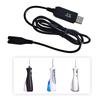 Компактный USB-шнур питания 3 В для ирригаторов полости рта, эффективная зарядка с универсальной совместимостью, кабель питания