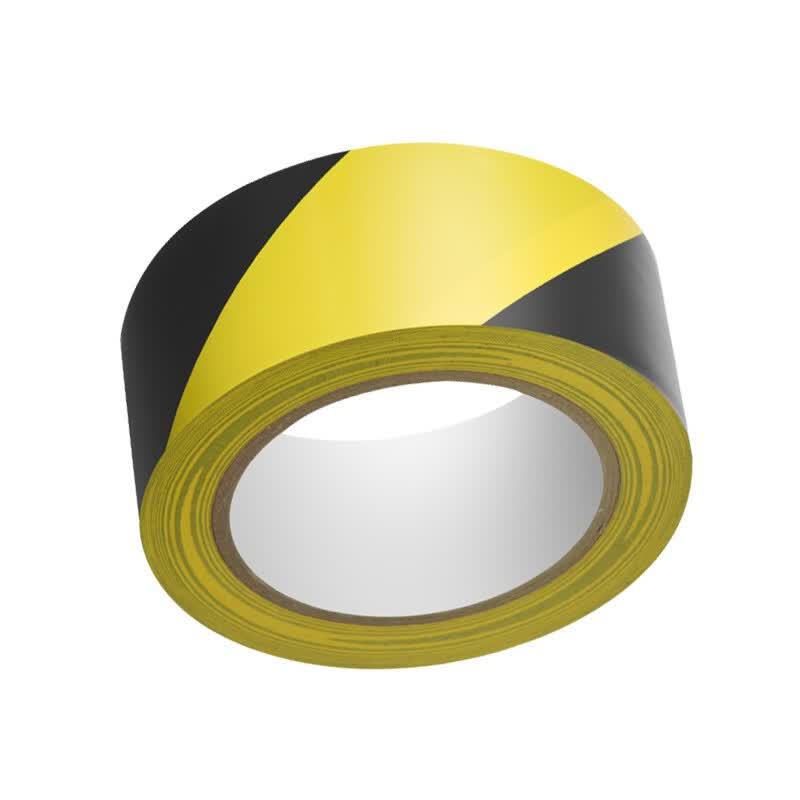 JUNYING PVC Yellow Black Warning Floor Marking Tape
