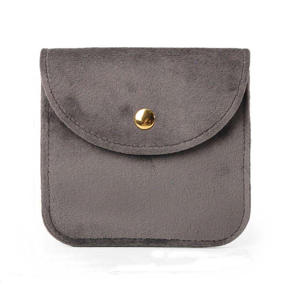 Упаковочная сумка на кнопке, бархатная сумка для хранения ювелирных изделий, подарочная сумка, упаковочная сумка