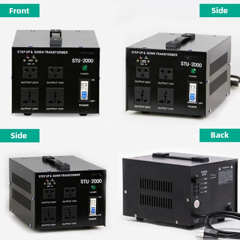 High Power Household Small Step Up & Down Transformer 110V To 220V Power Supply Voltage Converter