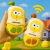 Zestaw Walkie Talkie Zabawkowy Telefon Banana Dźwięki Krótkofalówki Dzieci