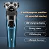 3 в 1 электробритва для мужчин 4D бритва триммер для бороды USB аккумуляторная портативная машинка для мытья волос машинка для стрижки волос для лица Epilato