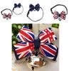 Галстук-бабочка Юнион Джек, ошейник для питомца с колокольчиком, идеально подходит для собак и кошек малых и средних размеров