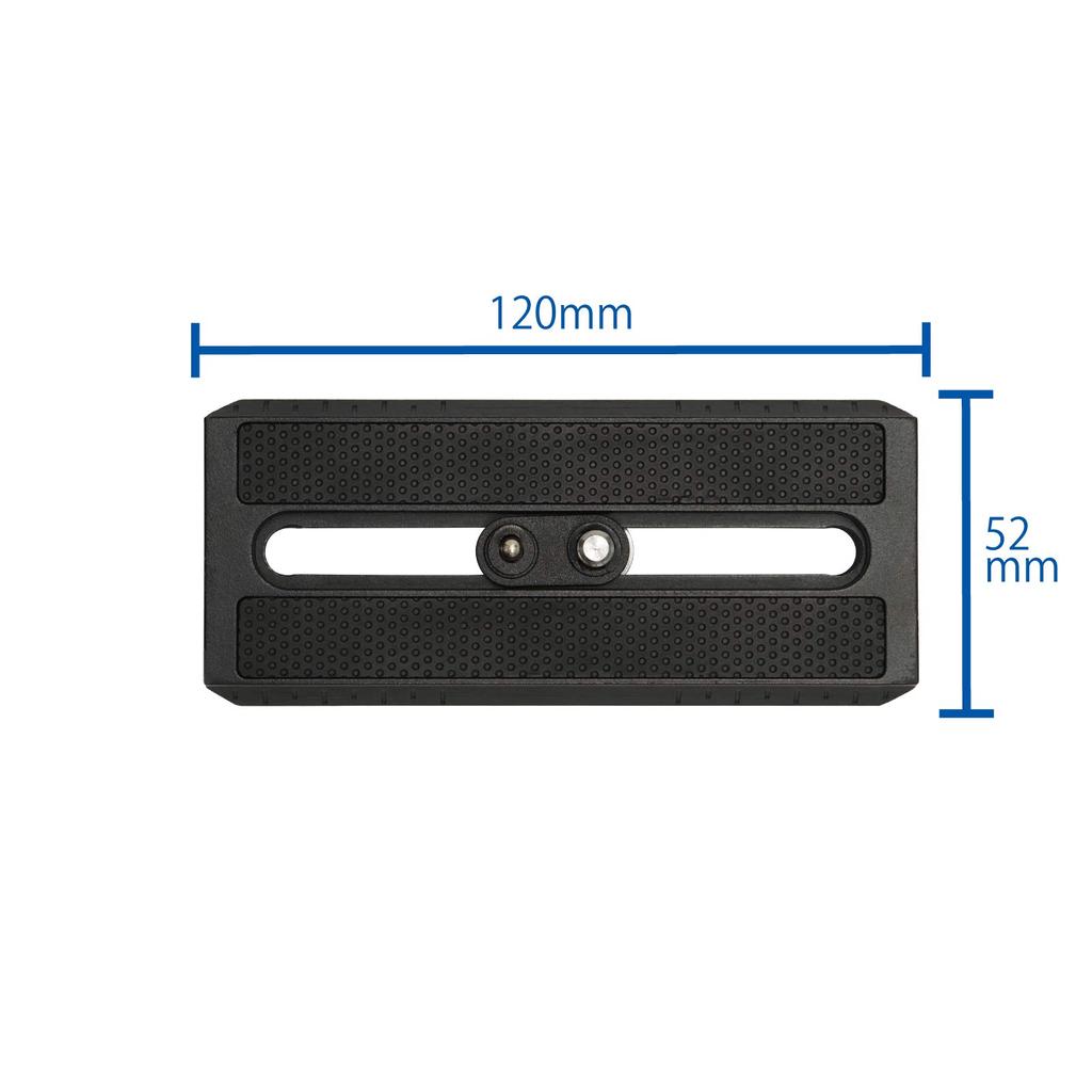 Velbon Spare Shoe Sliding Aluminum 475657 QB-F81