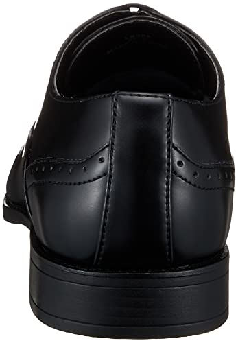 Либеральные мужские деловые туфли Кобе (Внутренний розничный продавец) Мужские туфли с крылышками и прямым носком LB208 (Размер 28.0, Черный)