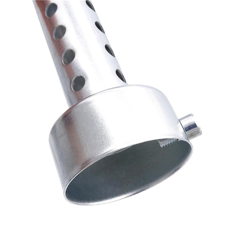 Универсальный мотоциклетный серебряный глушитель выхлопа DB Killer, глушитель, перегородка, вставка, серебряный шумоподавитель