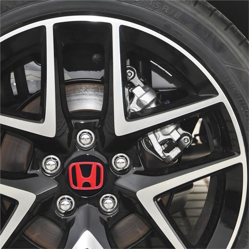 4pcs 58MM/69MM Car Wheel Center Caps Hubcap Cover Accessories For Honda Mugen Power Civic CRV Accord Odyssey Vezel Type R Type S