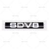 Новый 3D HSE SDV6 HSE SDV8 ABS Клейкая Эмблема Значок Наклейка для Land Rover Ranger Rover Voguese Defender bwsx9
