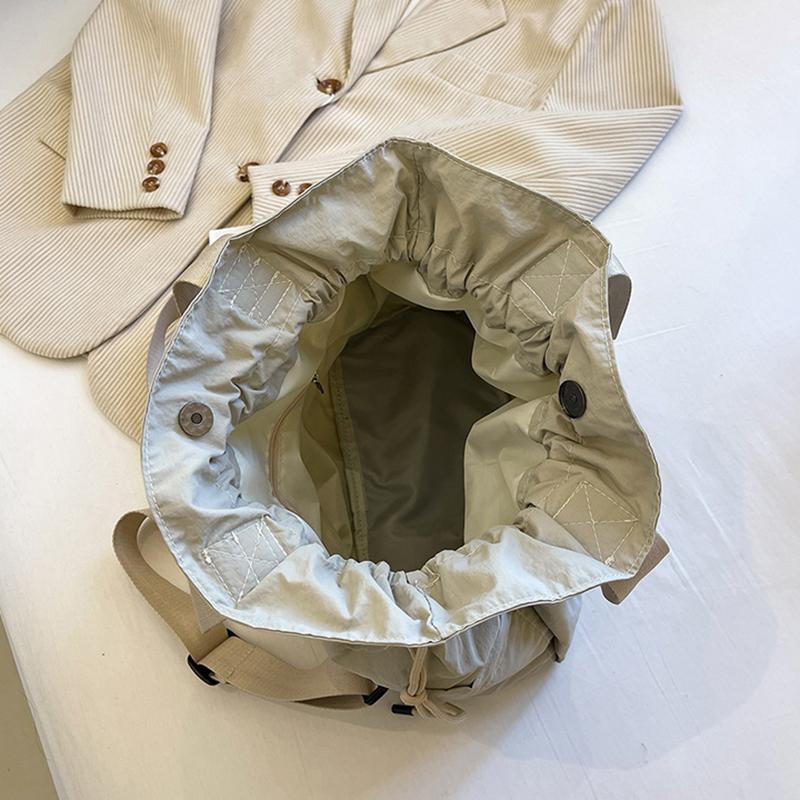 Женский рюкзак Облако Сумка на шнурке Многофункциональная сумка через плечо Сумка-тоут Дорожная сумка Легкая Большая вместимость Женская сумка