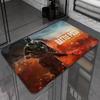 Коврик для прихожей Game Battlefield 6, моющийся, нескользящий, для гостиной, дивана, стульев, коврик для зоны, кухонный коврик для двери, ковер