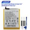 Replacement Phone Battery For ZenFone 4 Max 5.2" ZC520KL ASUS ZenFone 3 Max 5.5 " ZC553KL X00DDA C11P1609 4120mAh