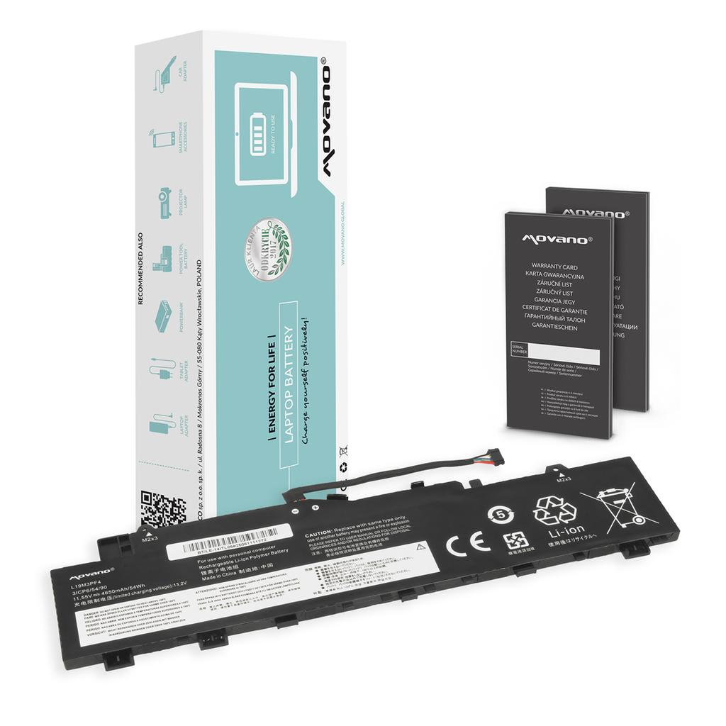 Bateria L19L3PF7 do IdeaPad 5 14ALC05 14ITL05 14IIL05 14ARE