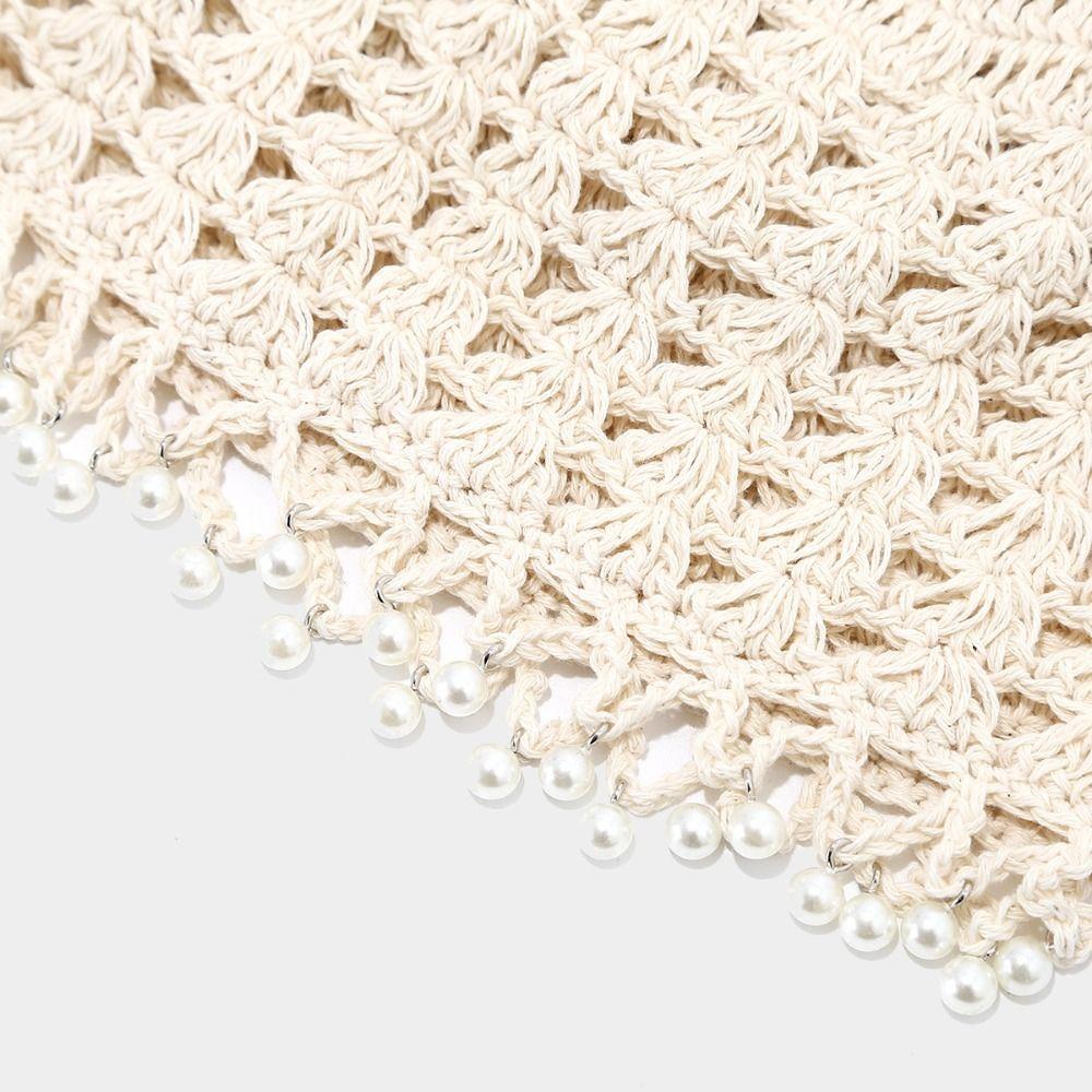 Sweet Crochet Hollow Knitted Hat Bohemian Style Weave Cap Fashion Knit Beanies Outdoor