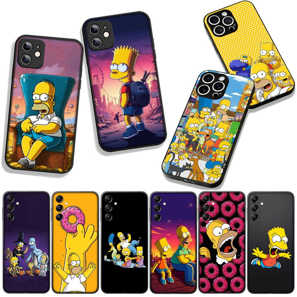 Чехол для телефона The S-Simpsons Обои Барт для Xiaomi Poco F7 F6 F8 Ultra F5 X7 X6 X5 X3 NFC M7 M6 Pro C85 C75 C65 C71 C61