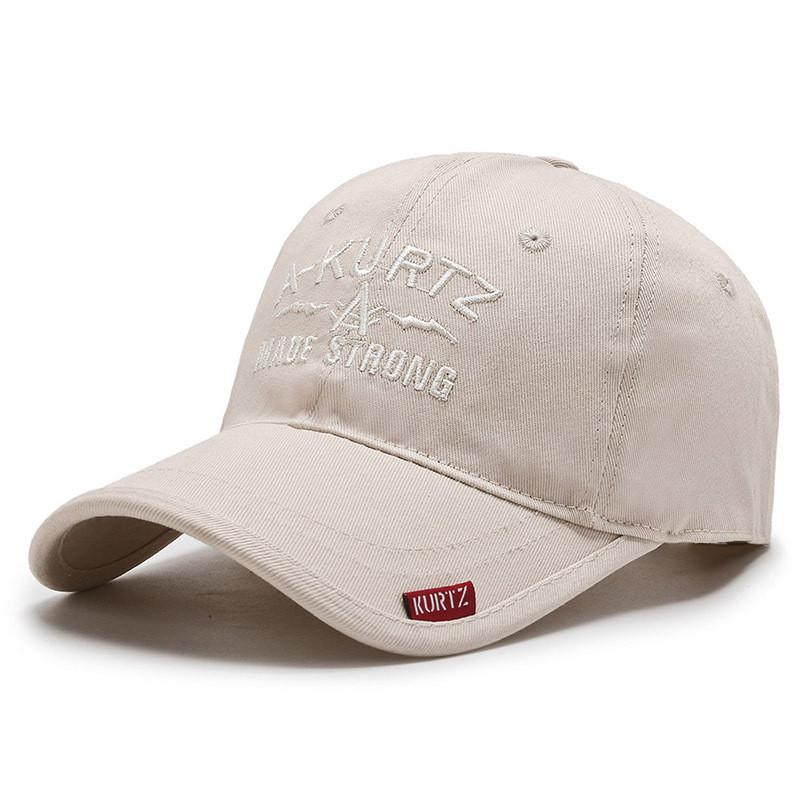 Вышивка Akurtz Письмо Бейсболка Уличная Защита от Солнца Шляпа Дышащая