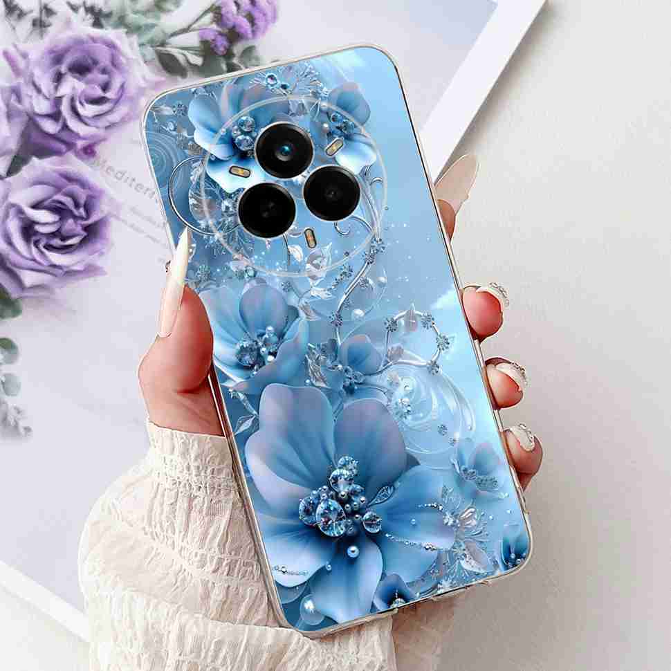 Чехол для Realme 14 Pro 5G RMX5056 Новый модный стиль Мягкий силиконовый чехол из ТПУ для Realme 14Pro+ 14Pro Plus 5G RMX5051 Защитный корпус-бампер