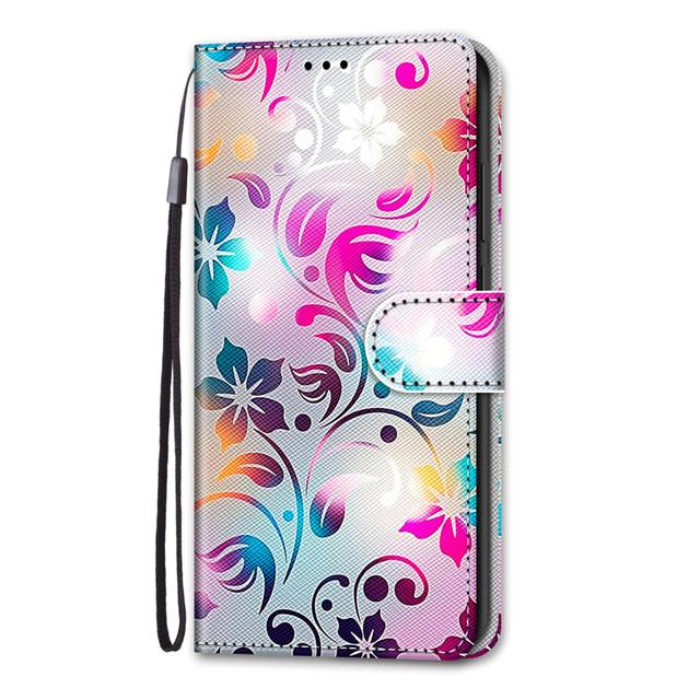 Модный кожаный флип-чехол для Samsung Galaxy S22 Plus Ultra S10 S10e E, персонализированный расписной кошелек, держатель для карт, подставка, обложка для книги