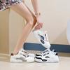Осенняя легкая обувь Новые Ins Женские студенческие спортивные туфли с подъёмным дном Повседневная обувь Мода