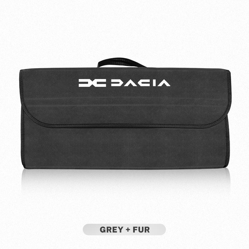 Car Logo Trunk Organizer Box Large Capacity Folding Storage Bag For Dacia Stepway Dokker Lodgy Jogger MCV Duster Spring Sandero