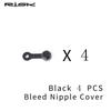 RISK Silica Gel MTB Bike Bleed Nipple Cover Dust Cap Mountain Bicycle Oil Nipple Set For XT Oil Disc Brake Clamp Accessories