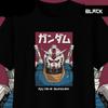2026 Новый летний аниме ГАНДАМ RX-78-2 Хлопковая футболка Модная повседневная футболка с коротким рукавом для мужчин и женщин Уличная мода
