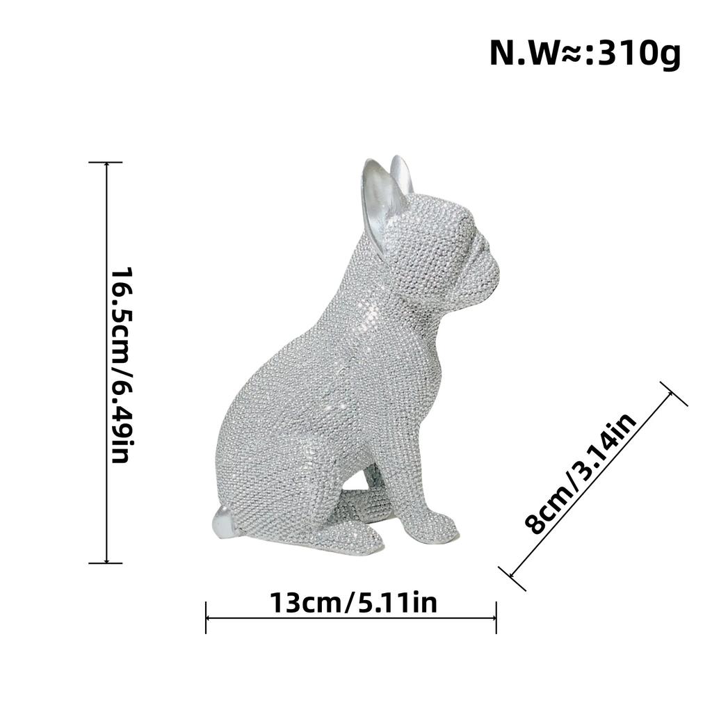 Современные скандинавские украшения для сидящих собак, роскошная модель гостиной, комната, новое креативное украшение для дома, украшение