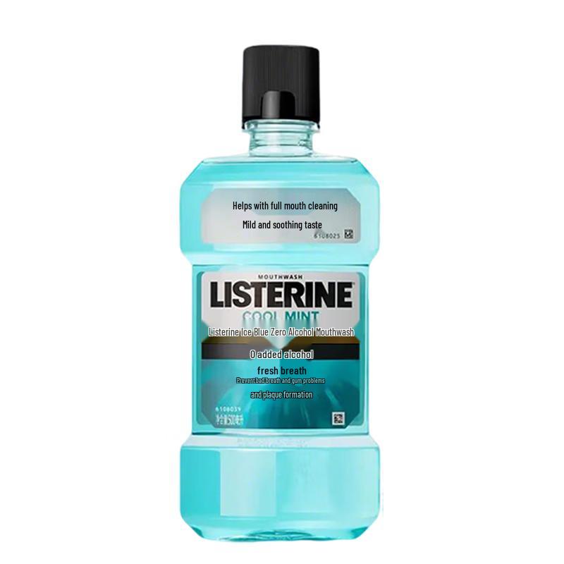 Listerine Ледяной Голубой Зеро Мягкий Ополаскиватель для Рта