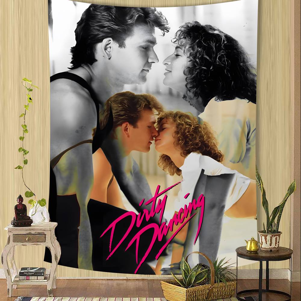 Dirty Dancing Classic Movie Theme Party Backdrop Cloth For Girls Birthday Decorations Background For Photoshoot
