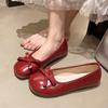 Fashion Flats Women Mary Jance Shoes Shallow Bow Dress Loafers Shoes Fashoin Sandals Autumn 2025 Luxury Sport Casual Chaussure Femme