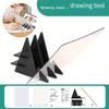 PVC Optical Drawing Board Kit – Tracing Reflection Sketching Tool for Artists & Beginners, with Image Lens & Adjustable Stand