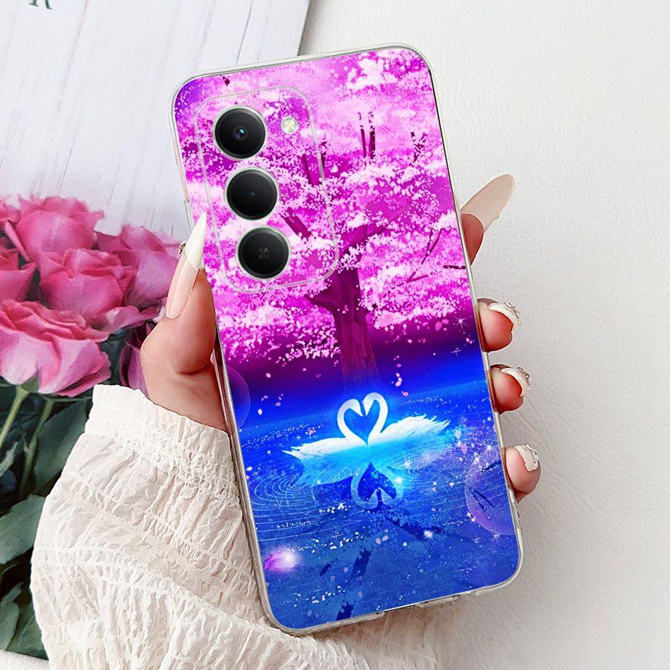 For Xiaomi Redmi 15 5G Note 15R Elegant Floral Butterfly Phone Case For Redmi Note15R Redmi15 5G Soft Silicone TPU Cases