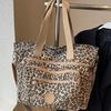 Весна и лето новый вместительный сумка с леопардовым принтом женская ретро сумка-тоут модная женская сумка на плечо сумка-мессенджер