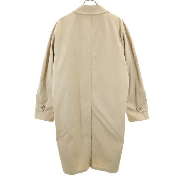 LONDON FOG Винтажное пальто с воротником-стойкой из нержавеющей стали 80-х годов, 44, бежевое, мужское, б/у