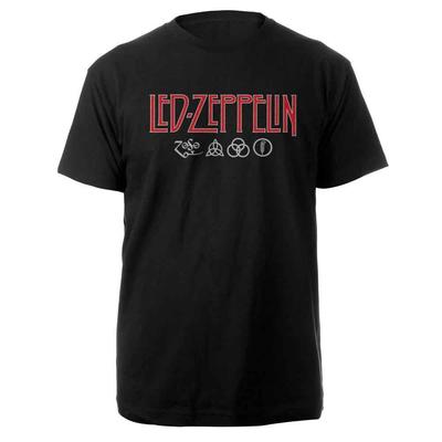 Led Zeppelin - Логотип и Символы (Футболка)
