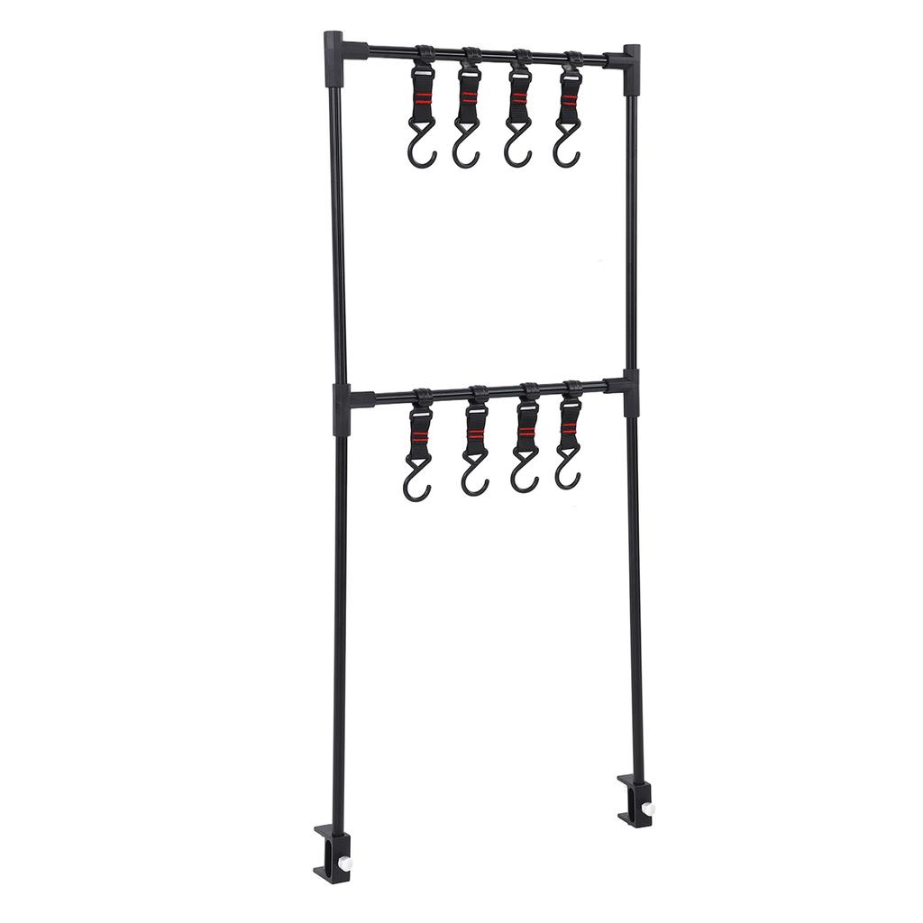 Outdoor Desktop Storage Rack Multifunction Ultralight Portable Desktop Shelf with Adjustable Camp