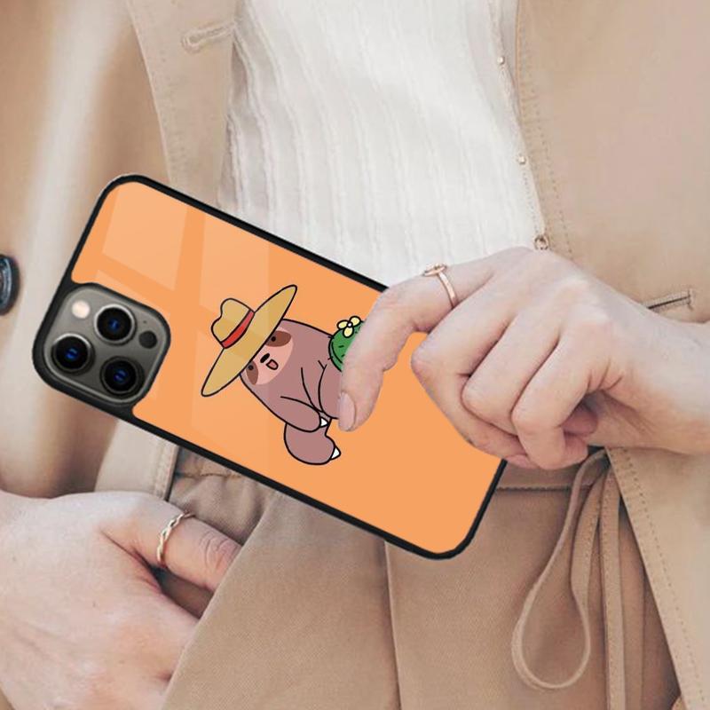 Cacti Sloths Magnetic Phone Case For APPLE iPhone 17 Air 16 14 13 12 Pro Max 15 Plus Wireless Charge With MagSafe Cover