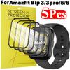 1-5 шт. Защитная пленка для экрана HD для Huami Amazfit Bip 3/3Pro/5/6 Защита от царапин Аксессуары для умных часов Пленки для крышки SmartWatch Не стекло 7