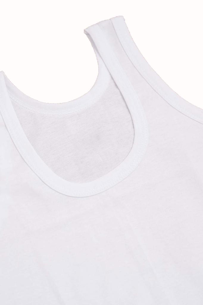 Классическая хлопчатобумажная майка на бретельках из 6 предметов для мальчика. Экономичная майка.