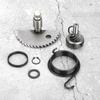 Scooter ATV Moped Kick Start Complete Gear Kick Start Kit for GY6 50CC 80CC Replacement Part Kickstarter Gear Assembly