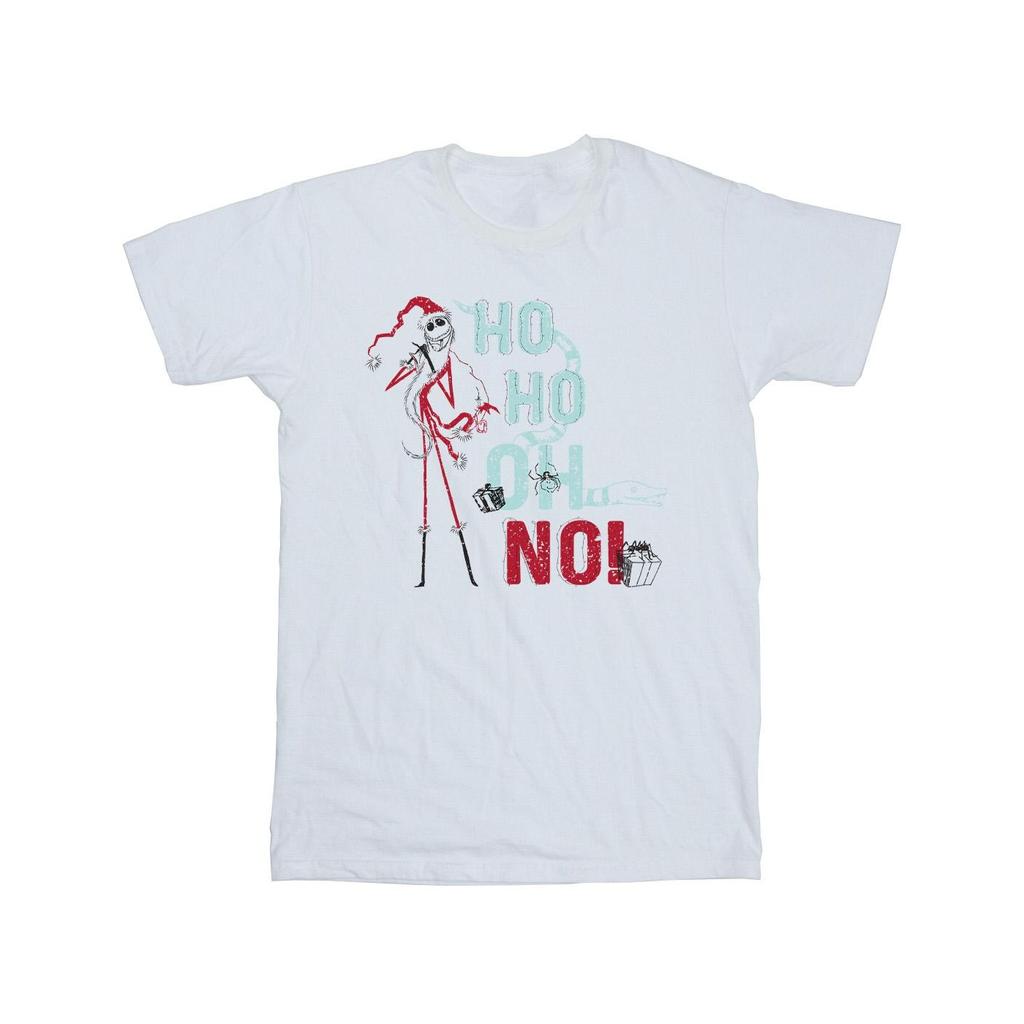 Disney Mens The Nightmare Before Christmas Ho Ho No T-Shirt
