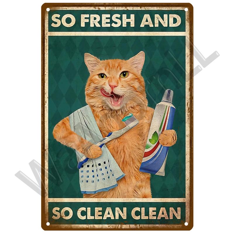 WC туалетная жестяная вывеска плакат винтажные настенные постеры металлический знак декоративная настенная тарелка кухонная табличка металлический винтажный декор аксессуары